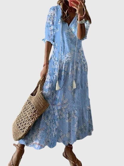 Victoria | Robe d'été bohème vintage