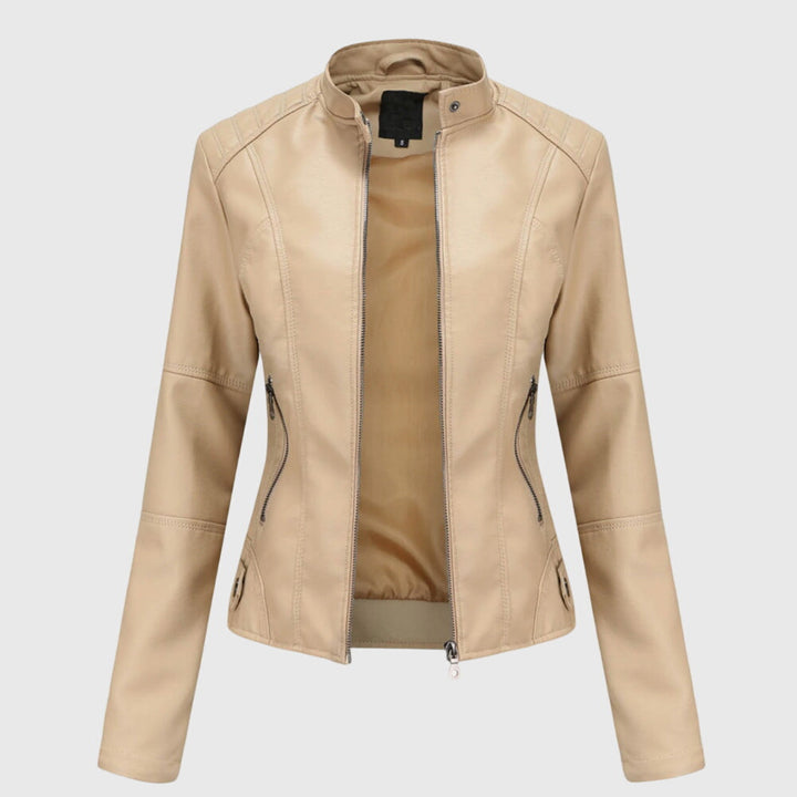 Victoria | Stylish Leather Jacket for Women