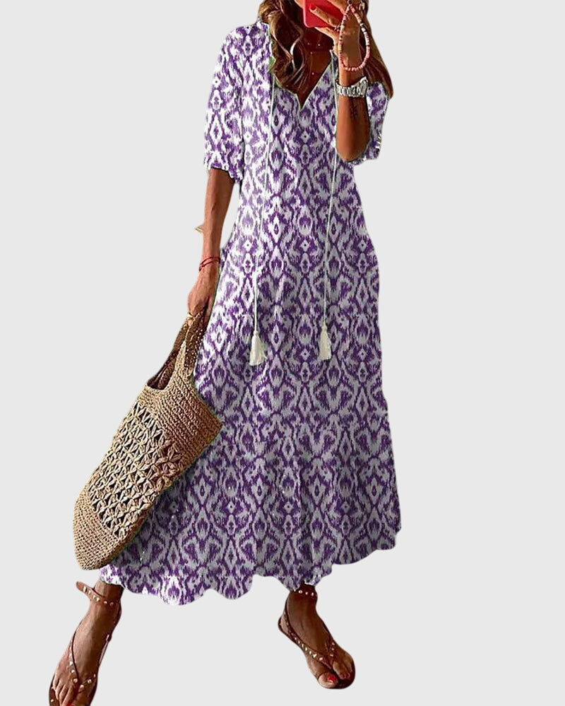 Victoria | Boho Vintage Summer Dress