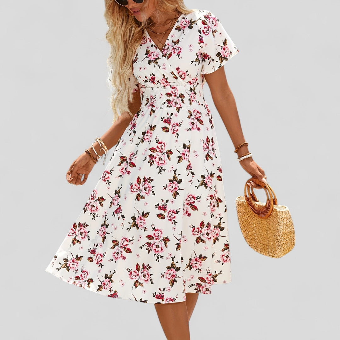 Victoria | Comfortable Summer Midi Dress