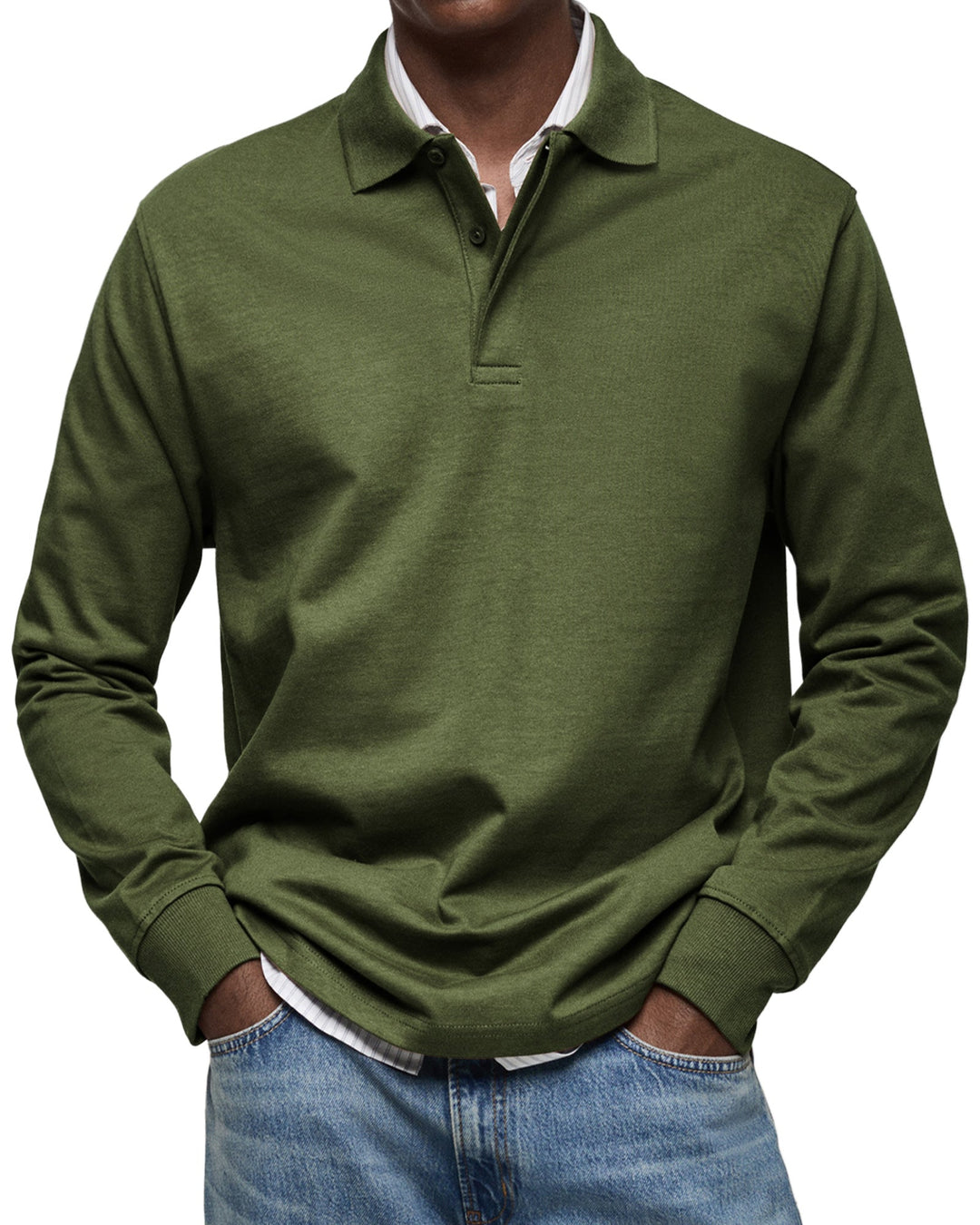 Victoria | Luxury Polo with Long Sleeves