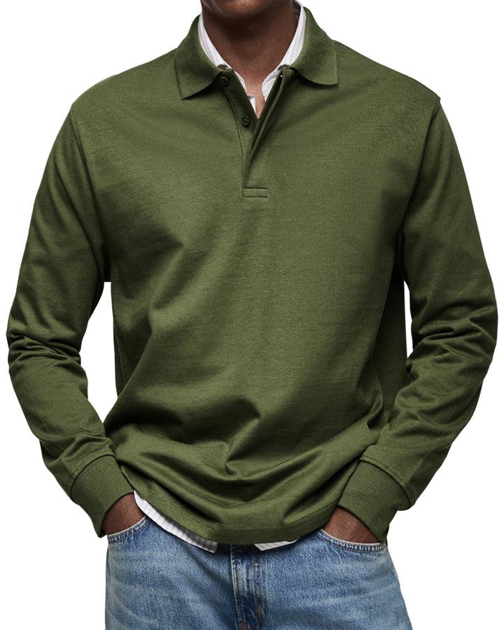Victoria | Luxury Polo with Long Sleeves