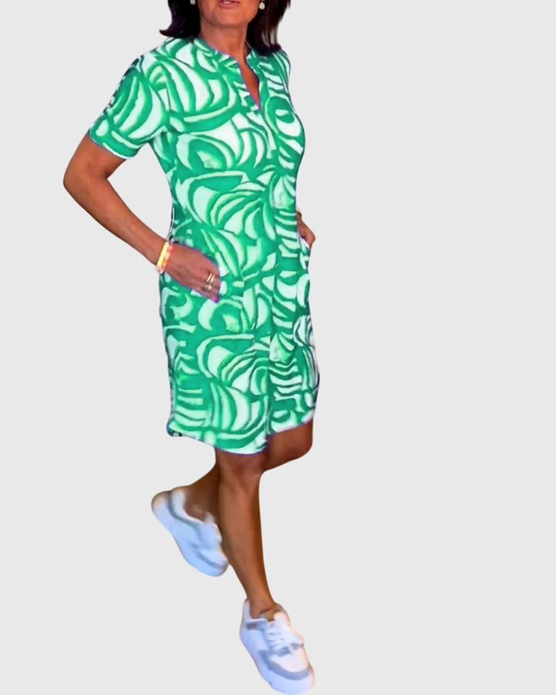 Victoria | Flattering Avenue Walk Dress