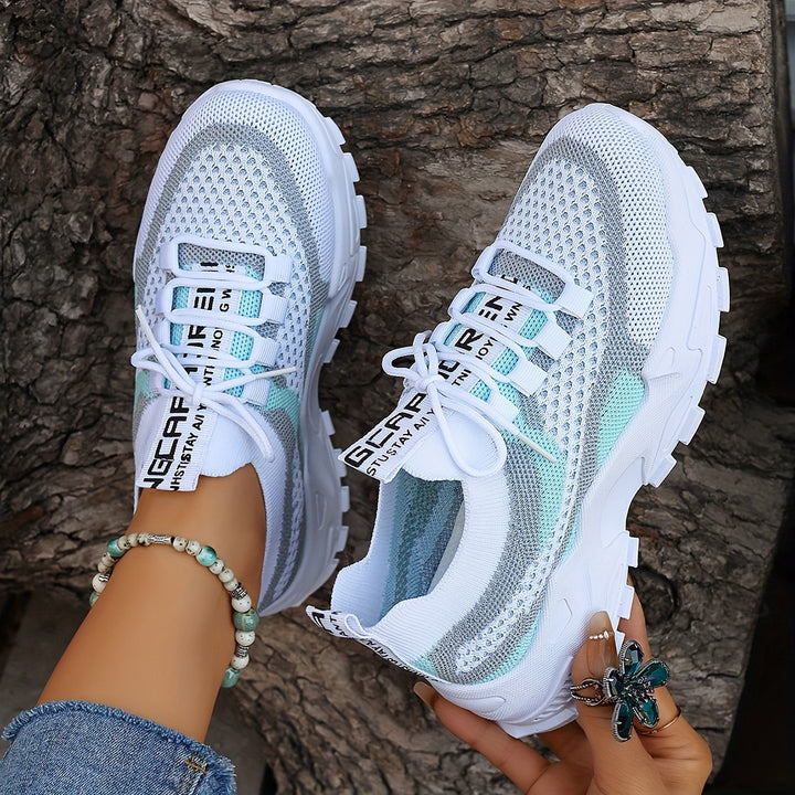 Victoria | Breathable Knit Sneakers