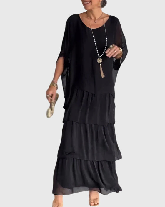 Victoria | Long and Flowing Elegant Dress