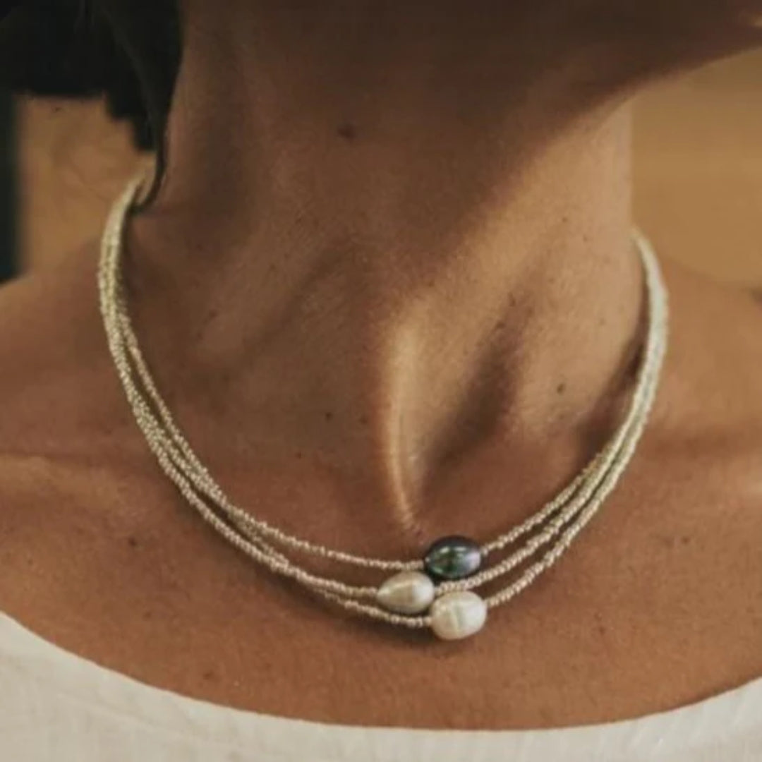 Victoria | Vintage Pearl Necklace