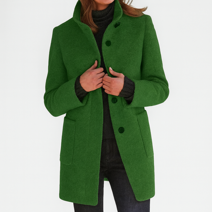 Victoria | Ladies Coat with High Collar