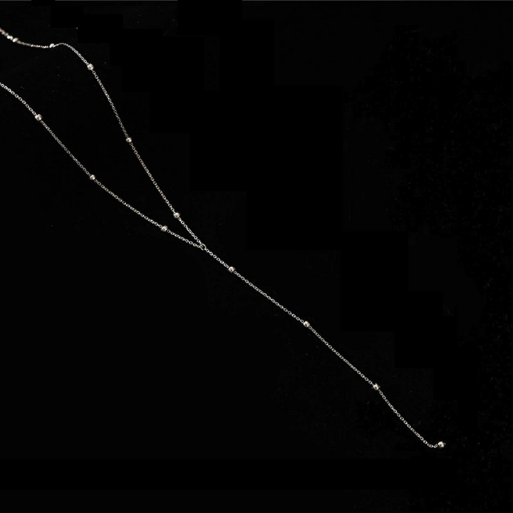 Victoria Collarbone Necklace with Tassels |