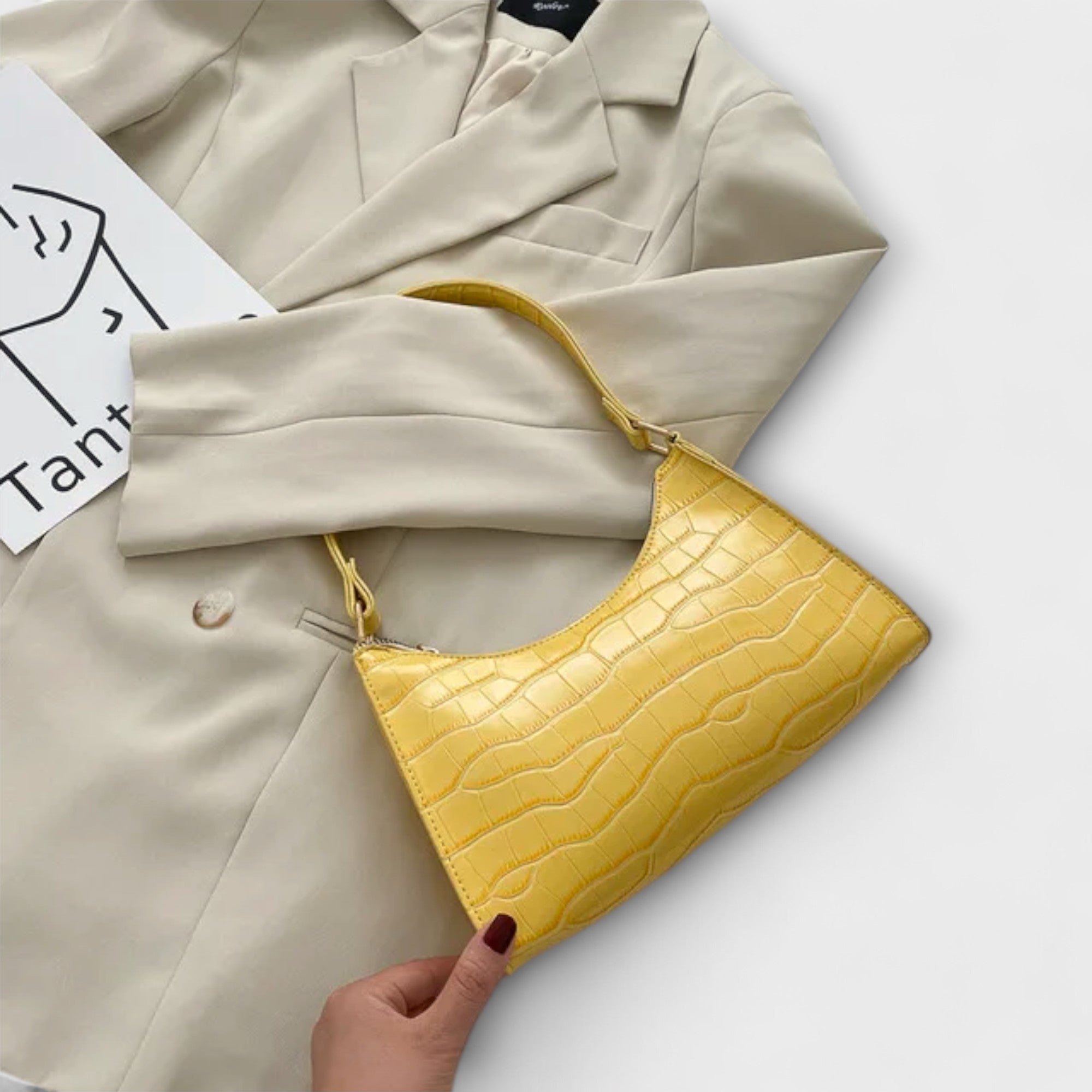 Victoria | Shiny Leather Bag