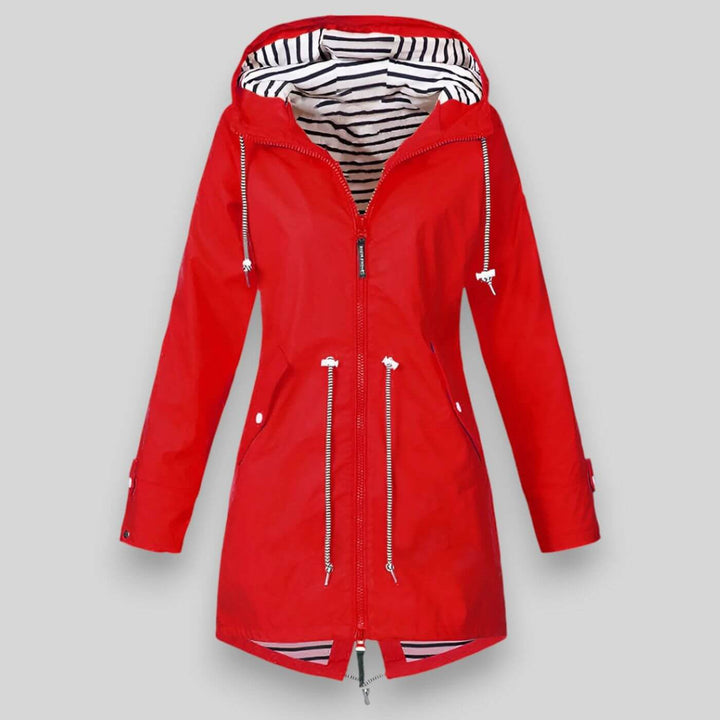 Victoria | Hooded Rain Jacket – Stay Chic, Stay Dry