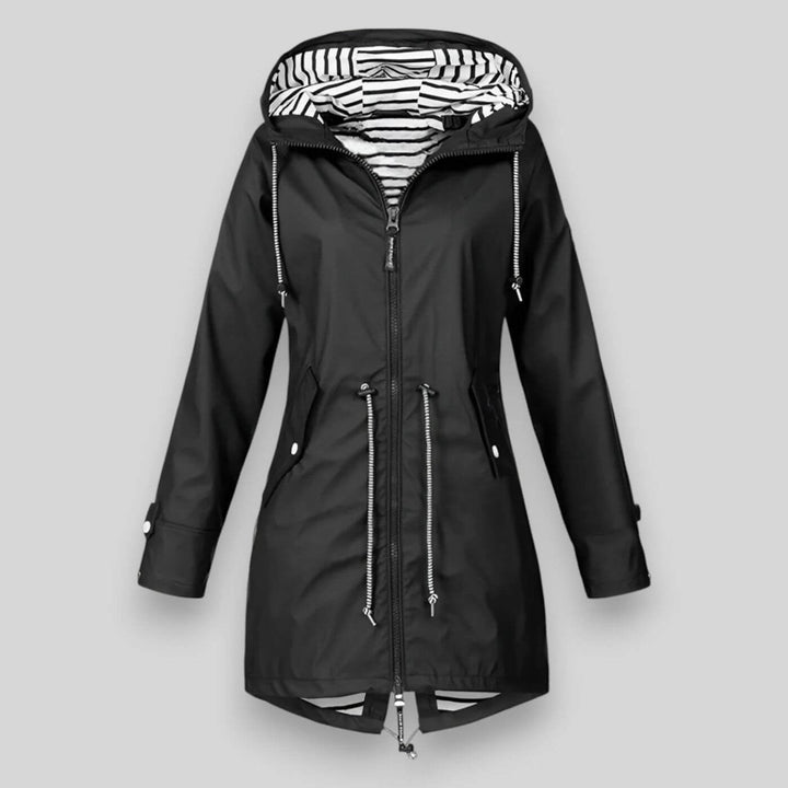 Victoria | Hooded Rain Jacket – Stay Chic, Stay Dry