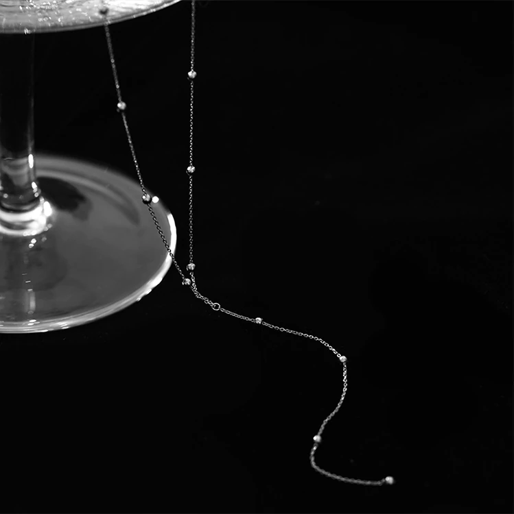 Victoria Collarbone Necklace with Tassels |