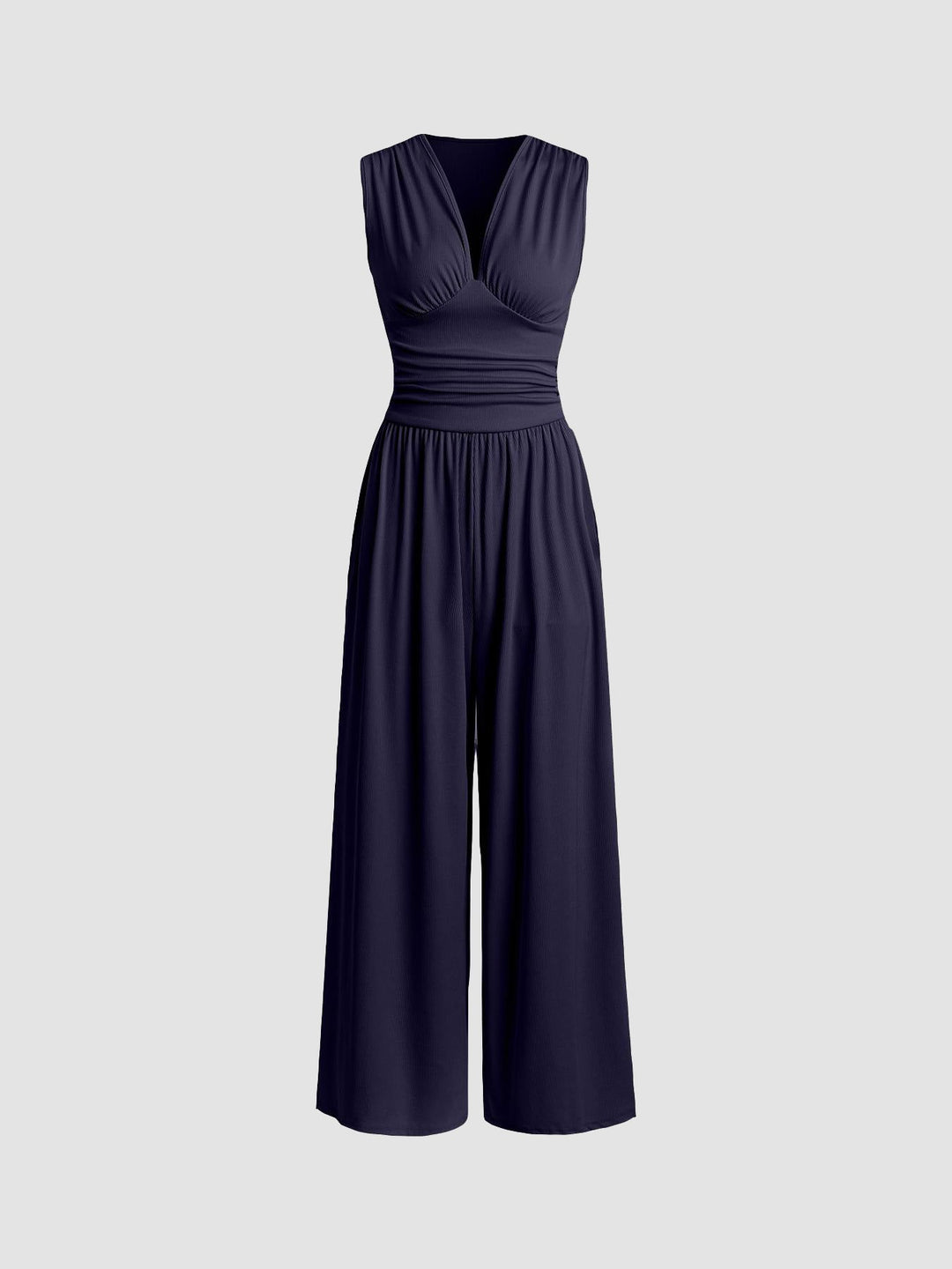 Victoria | Chic Sleeveless Wide-Leg Jumpsuit