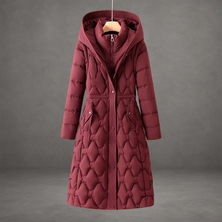 Victoria Rosemont Longline Hooded Down Coat |