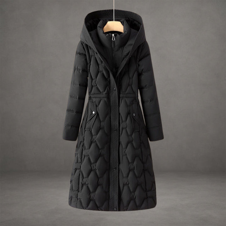 Victoria Rosemont Longline Hooded Down Coat |