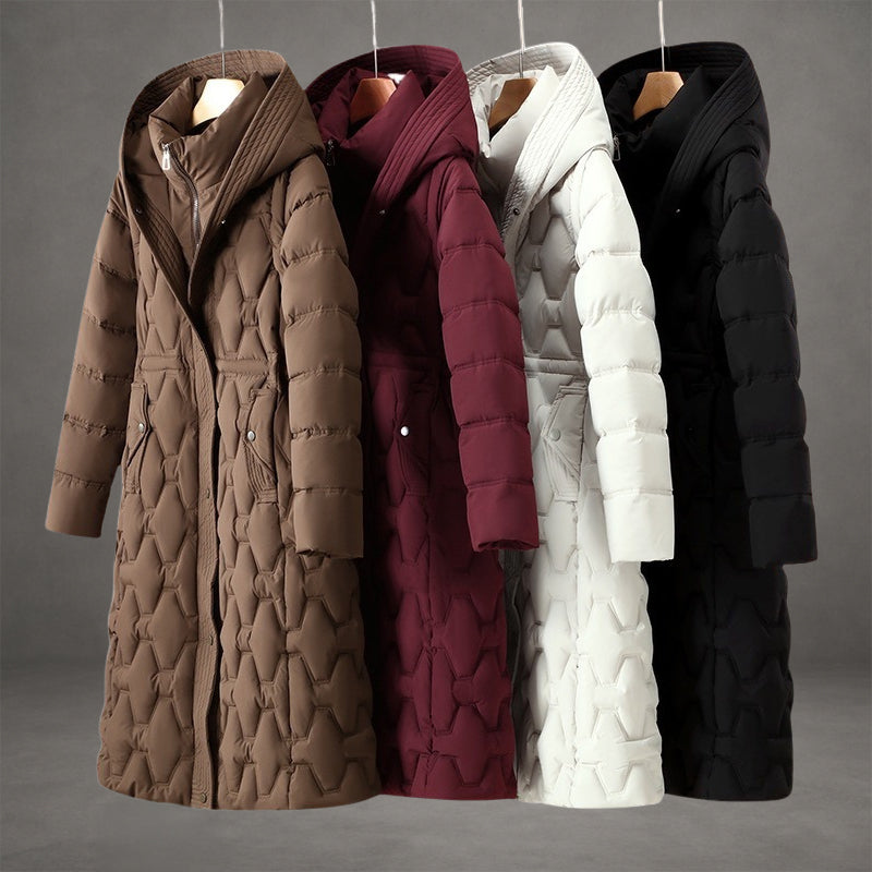 Victoria Rosemont Longline Hooded Down Coat |