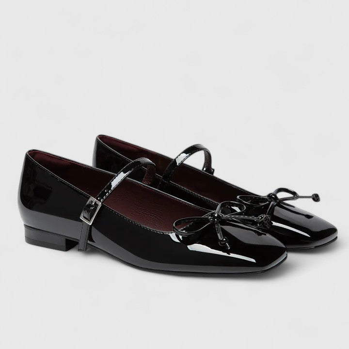 Victoria | Orthopedic Square Toe Ballet Flats Shoes