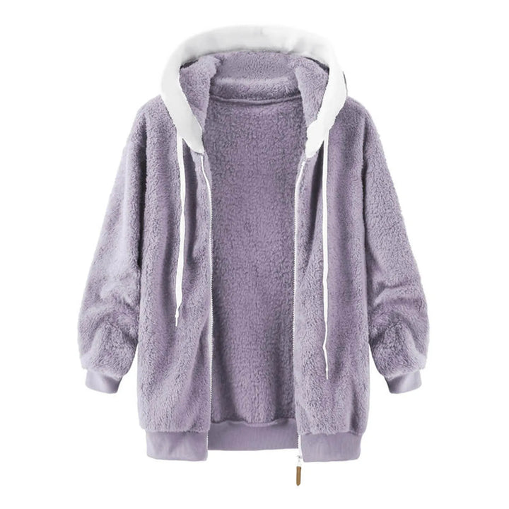 Victoria | Cozy Zip Hooded Jacket