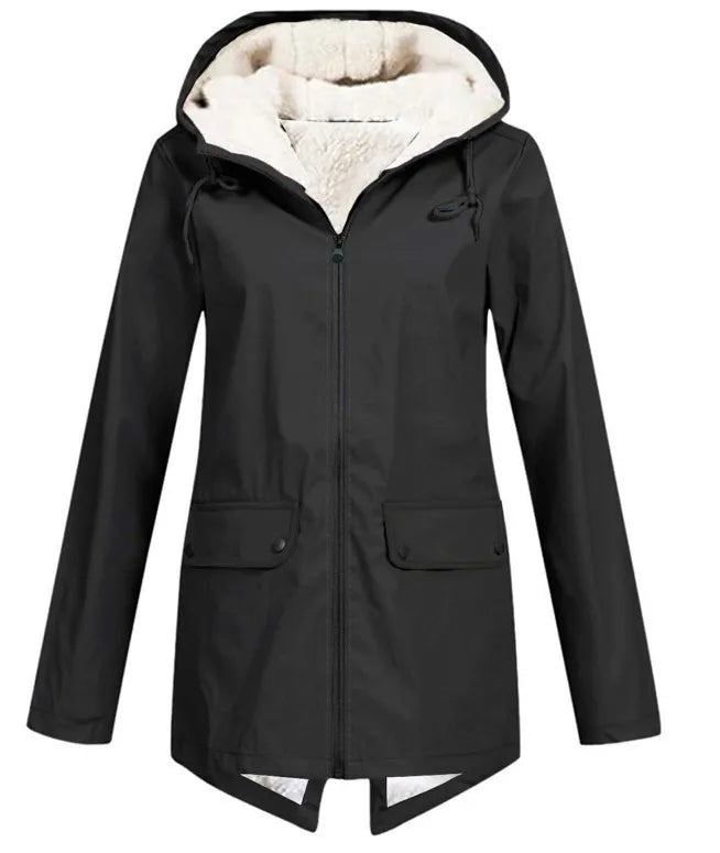 VICTORIA | FLEECE-LINED WATERPROOF PARKA