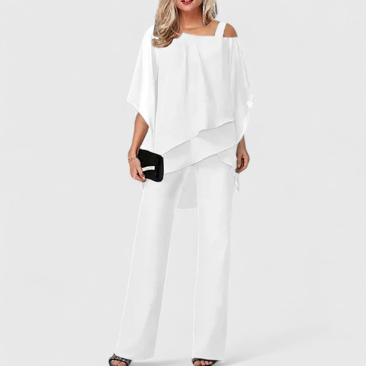 Victoria | Elegant Two-Piece Trouser Set