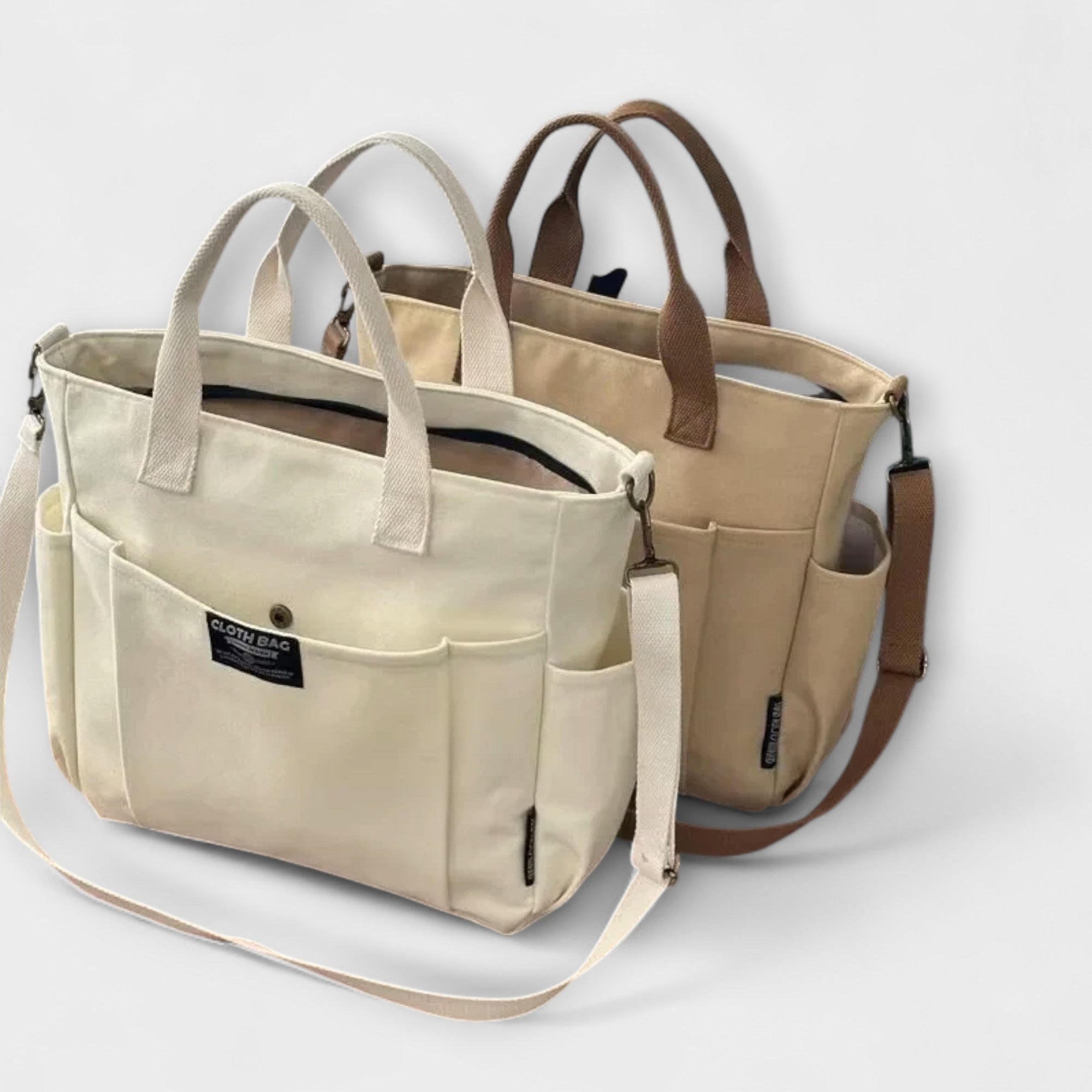 Victoria | Minimalistic Canvas Tote Bag