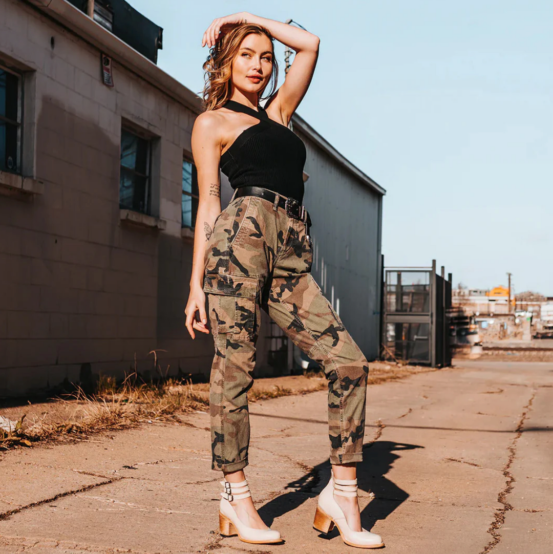 Victoria | Escarpins en cuir style vintage