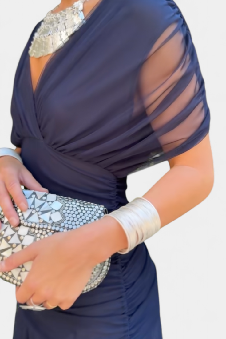 Victoria | Elegant Dress With V-Neckline