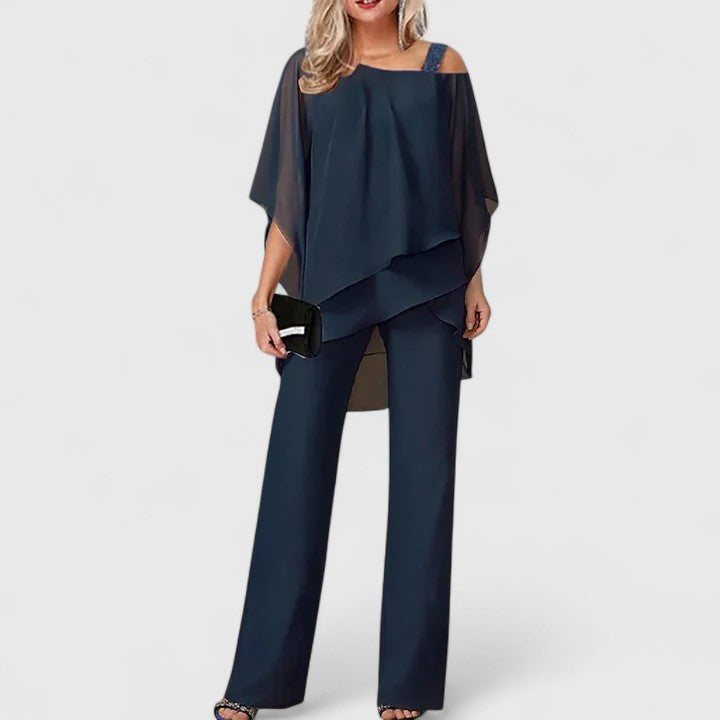 Victoria | Elegant Two-Piece Trouser Set