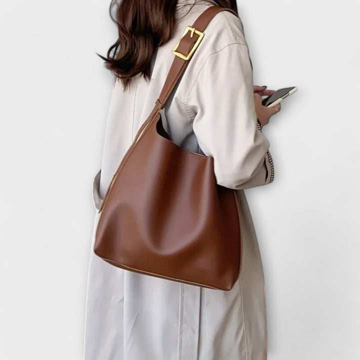 Victoria | Elegant Leather Shoulder Bag