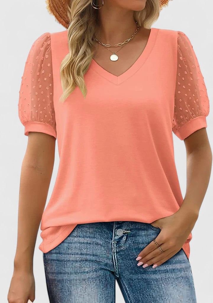 Victoria | Comfortable V-Neck Top