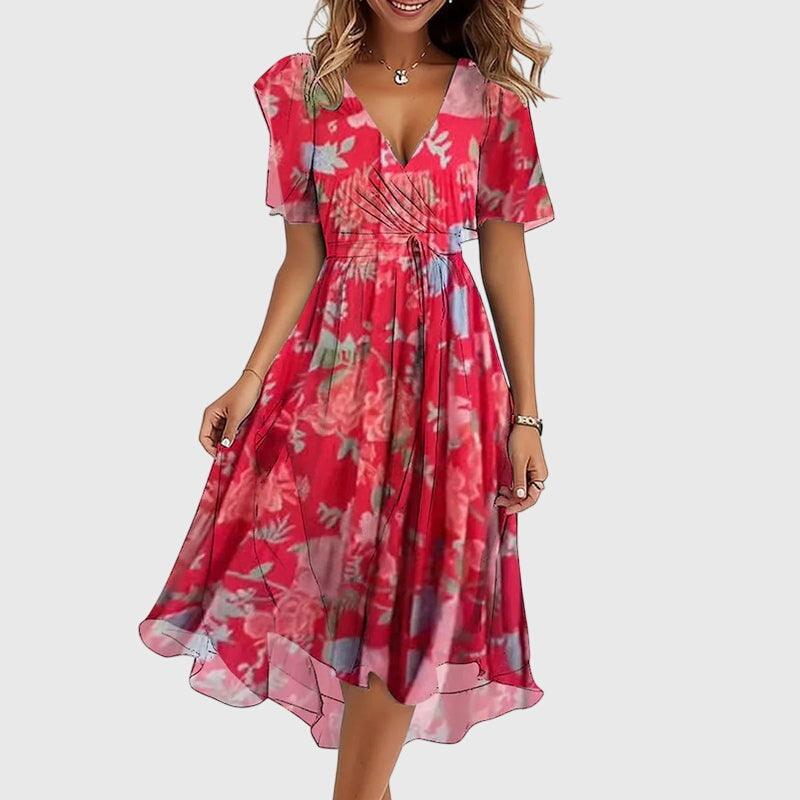 Victoria | Chic Midi Dress