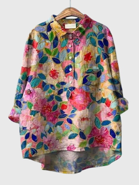 Victoria | Floral Print Blouse