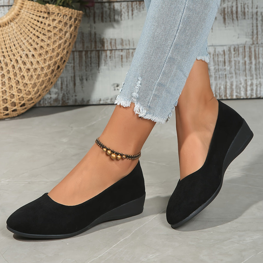 Victoria | Comfortable Ballerinas with Wedge Heel