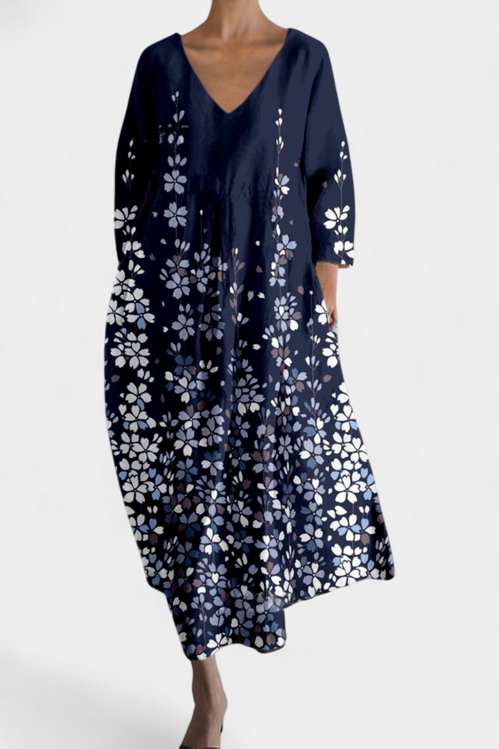 Victoria | Comfortable V-neck Dress