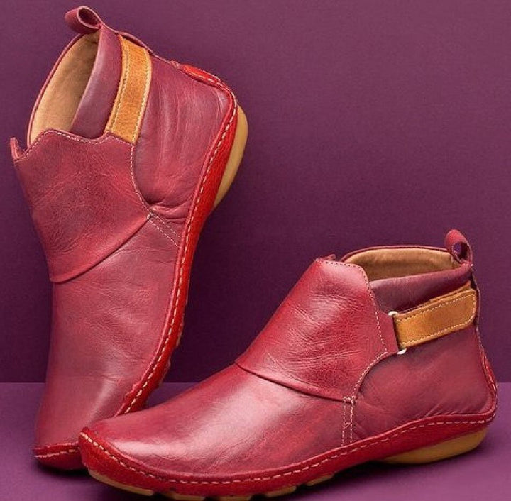Victoria | Comfort Soft Leather Ankle Boots