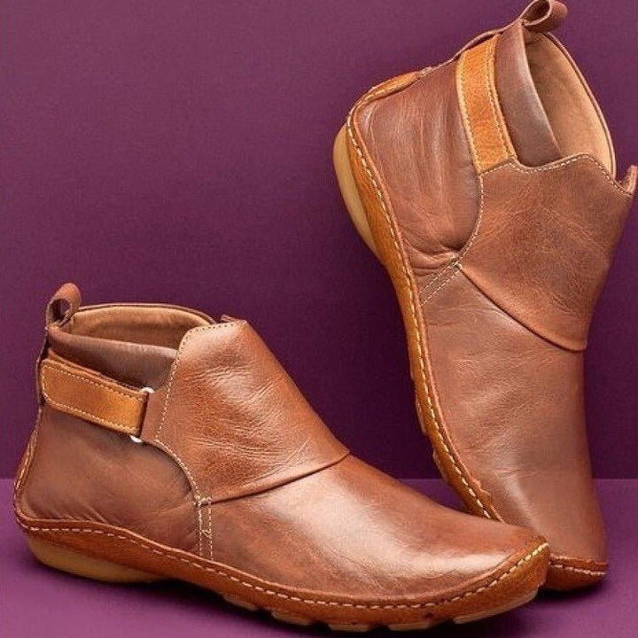 Victoria | Comfort Soft Leather Ankle Boots
