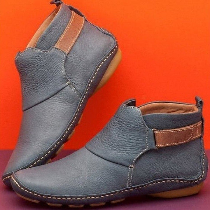 Victoria | Comfort Soft Leather Ankle Boots