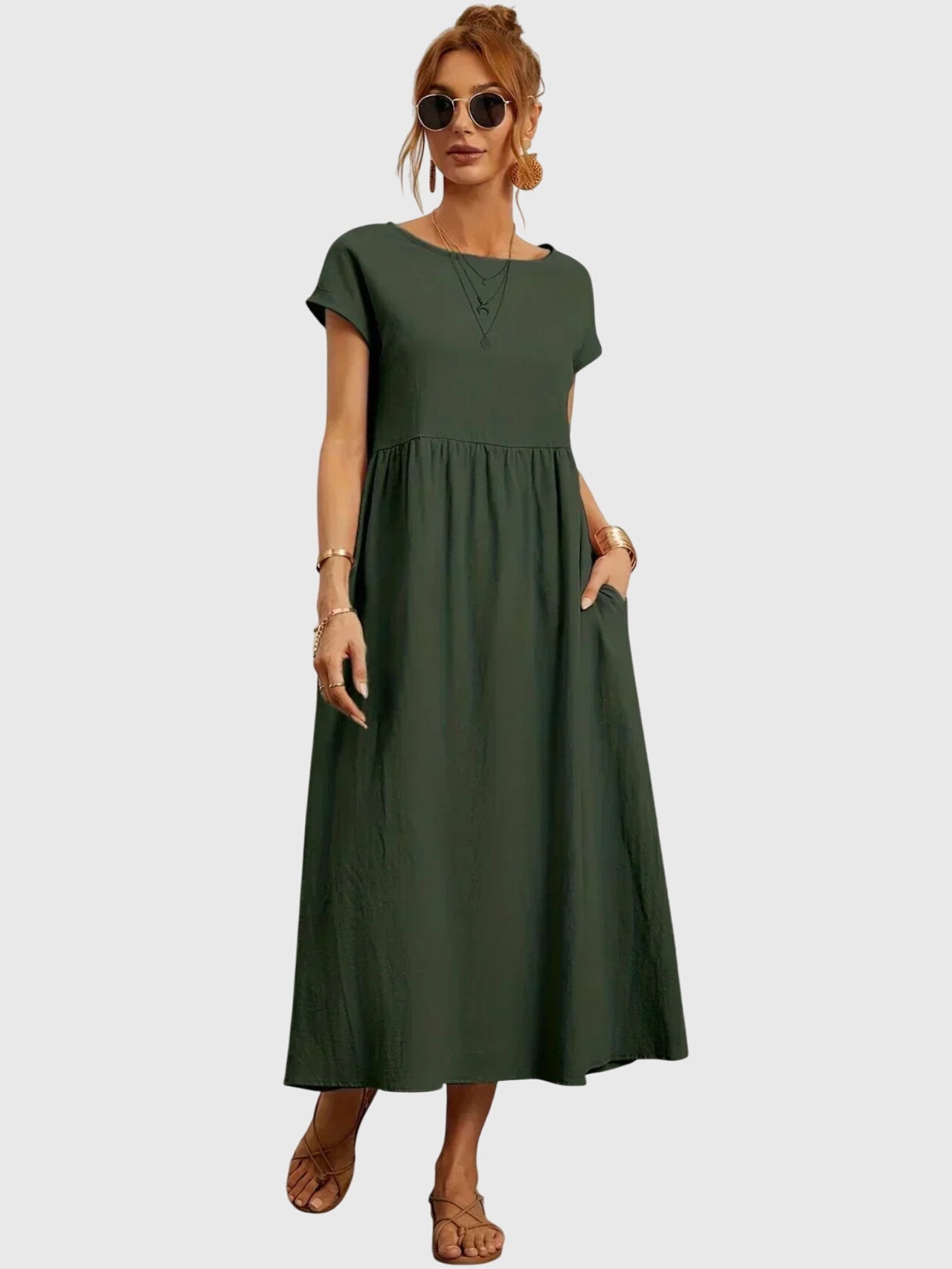 Victoria | Casual Pocket Dress