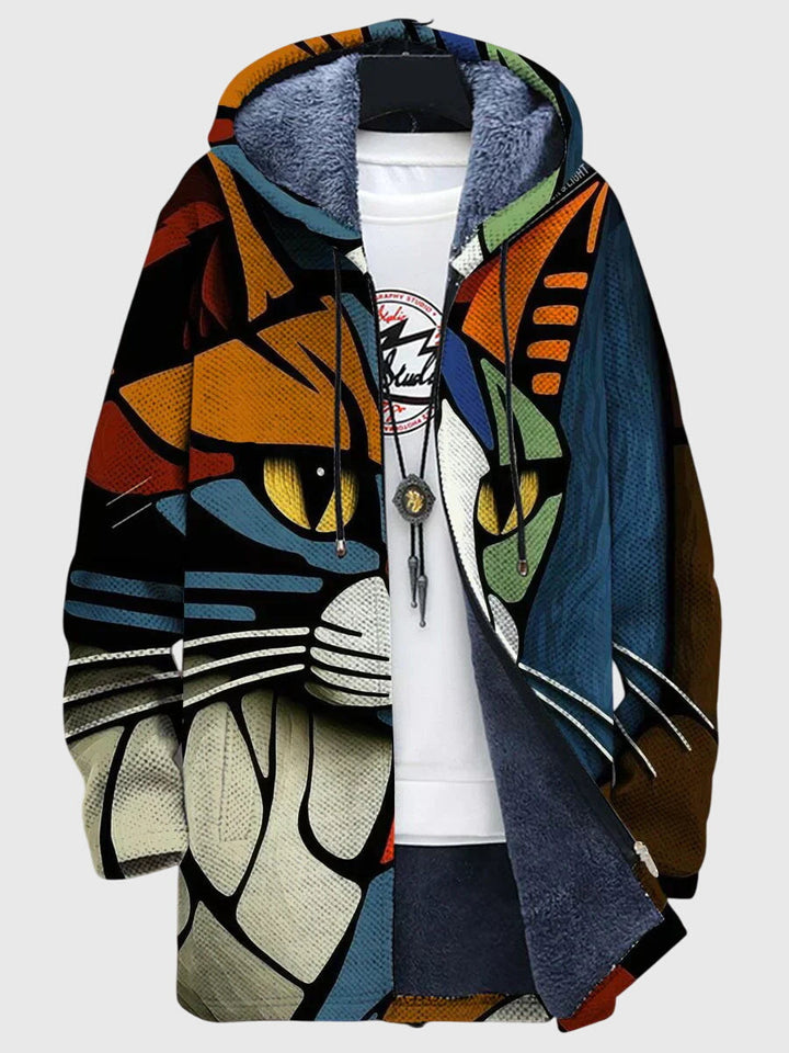 Victoria | Jacket with artistic print