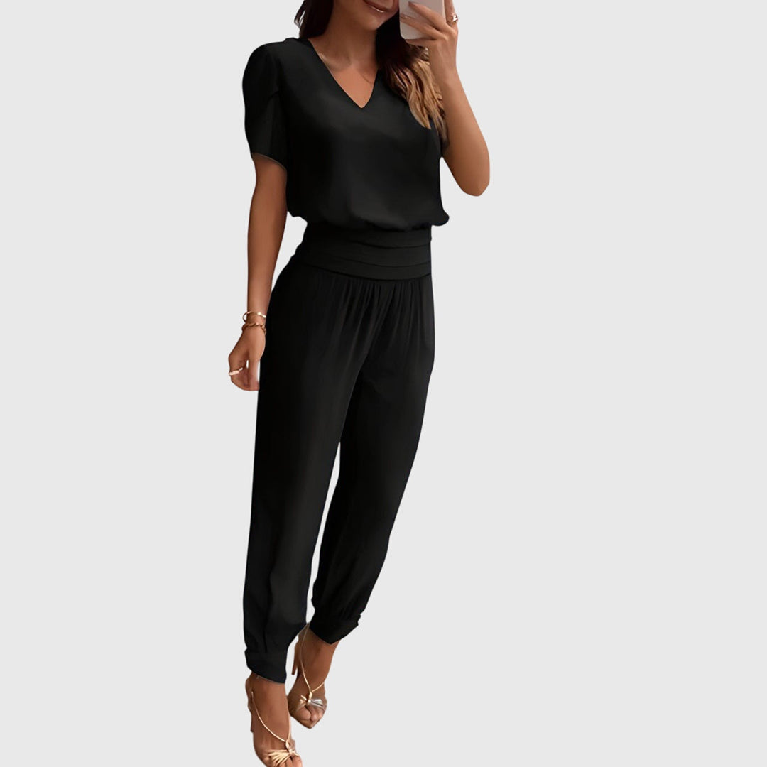 Victoria | Stylish Blouse and Trousers Set