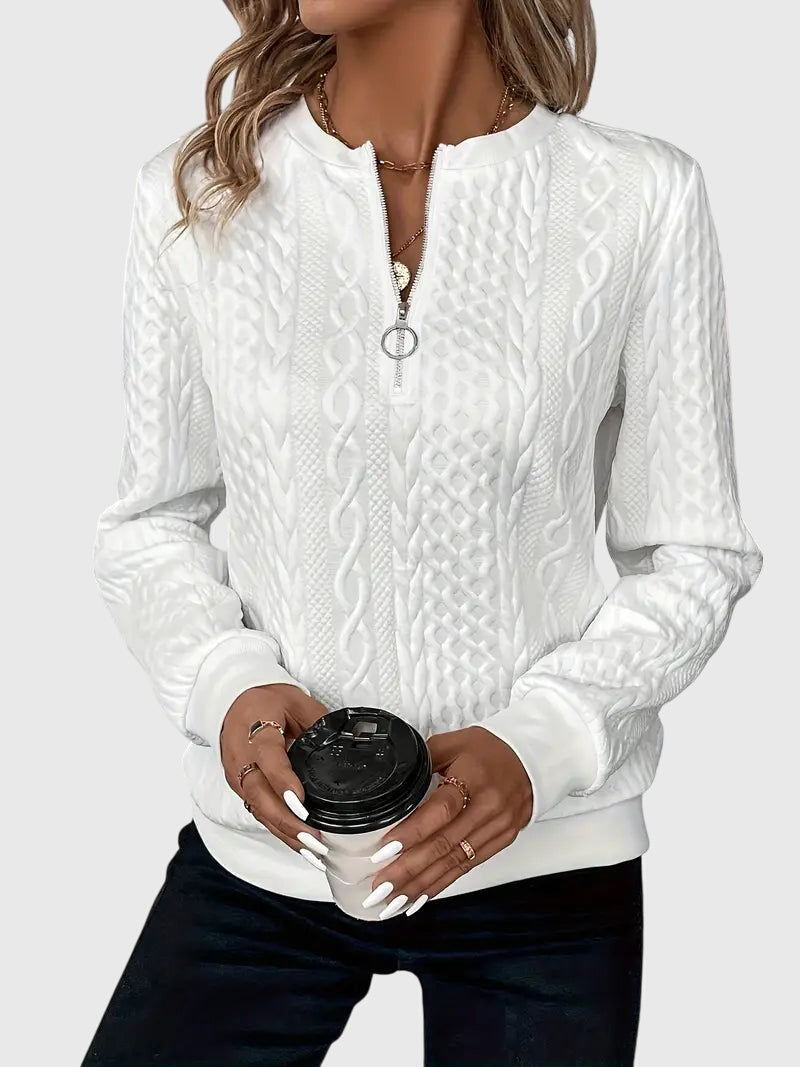 Victoria | Zipped Sweater