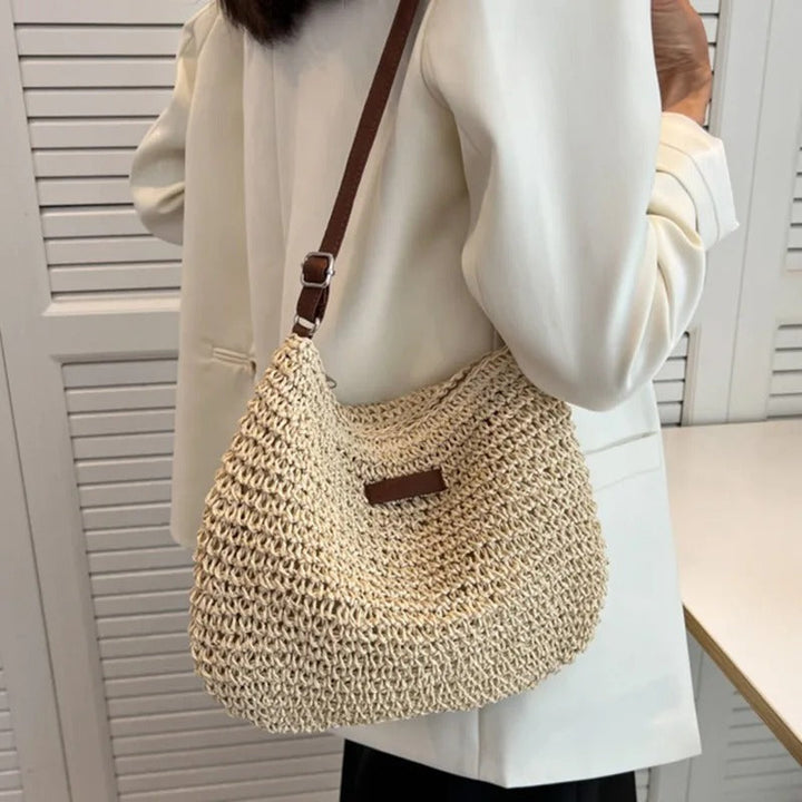 Victoria | Straw shoulder bag