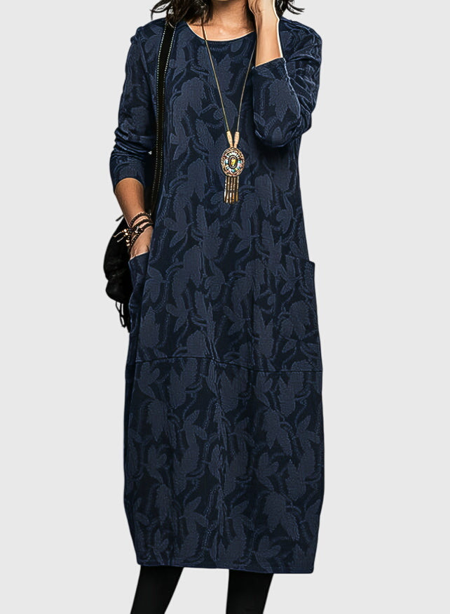 Victoria | Casual Round Neck Dress