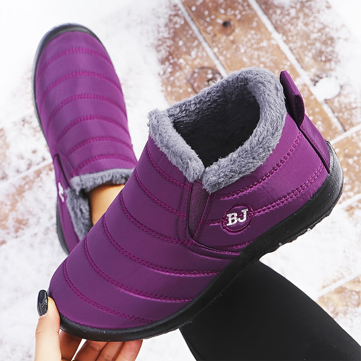 Victoria | Warm Slip-On Winter Boots