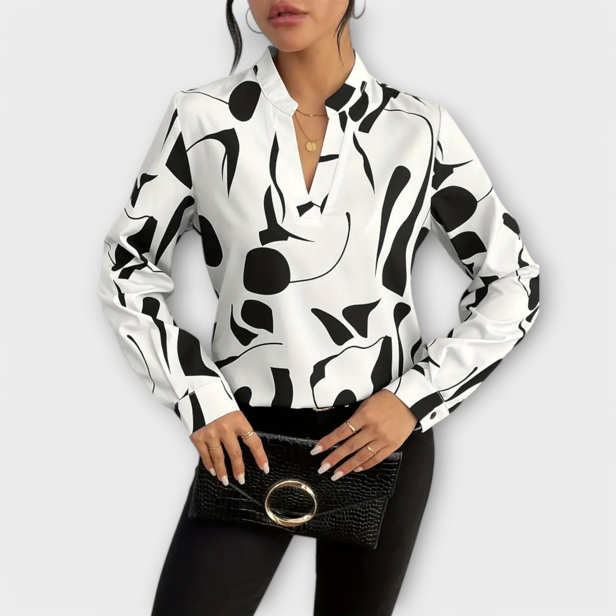 Victoria Elegant Blouse With Design |