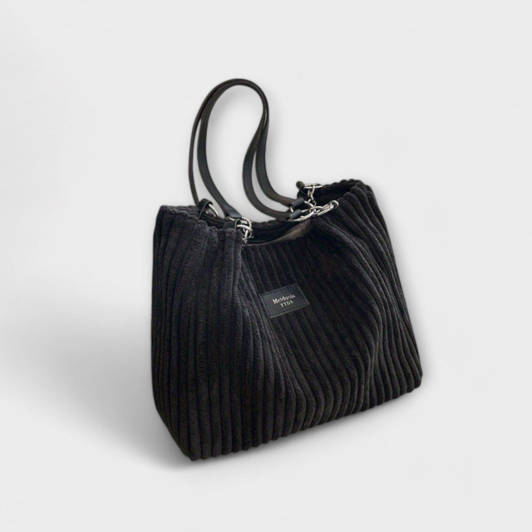 Victoria | Soft Cord Shoulder Bag
