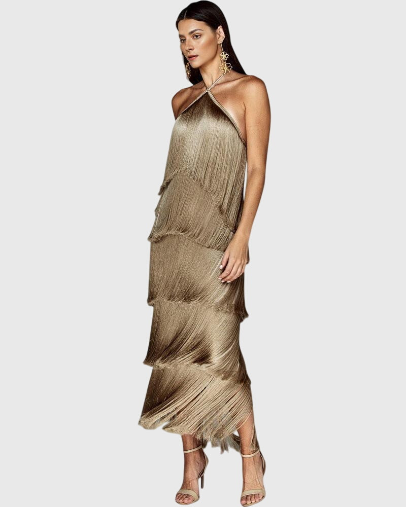 Victoria | Tassel Dress