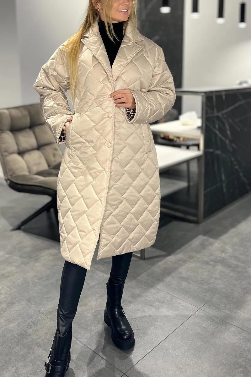 Victoria | Reversible Quilted Coat