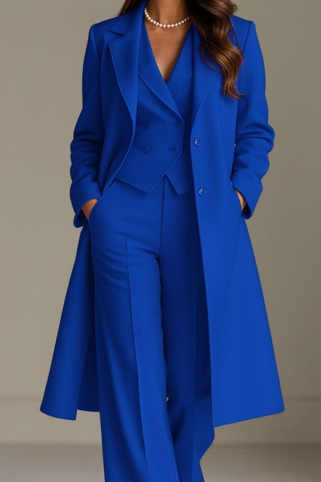 Mavi Co-ord Set – Coat + Full Tailored Suit