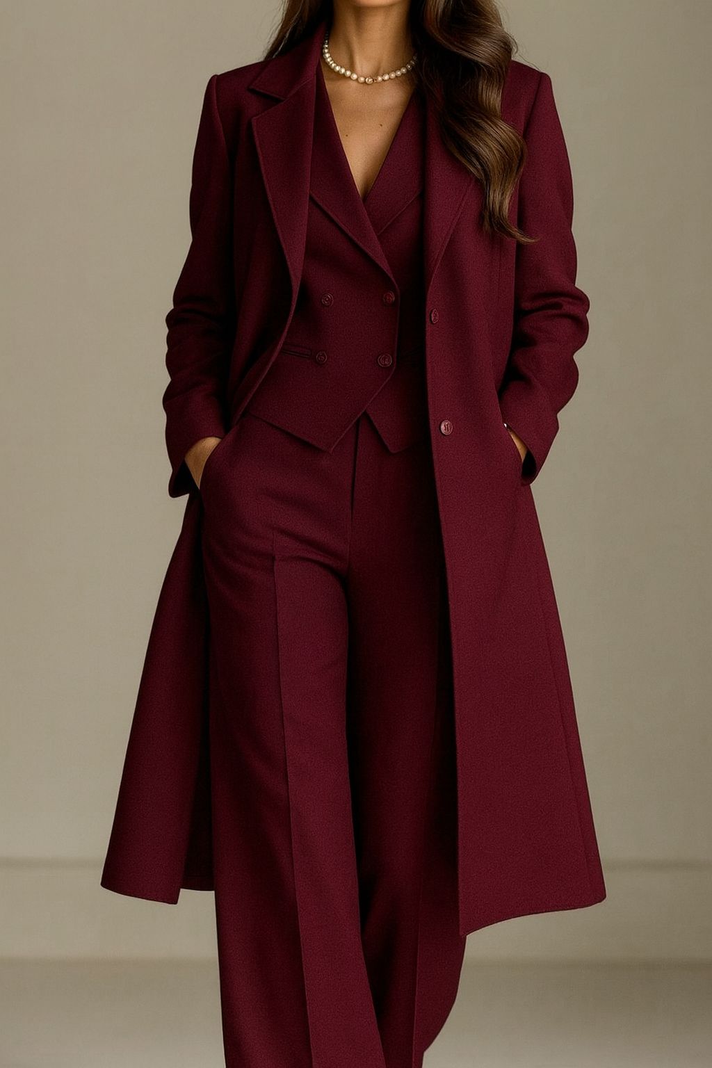 Mavi Co-ord Set – Coat + Full Tailored Suit